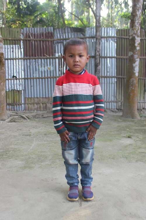 An unsponsored boy named Pitor from Bangladesh who is vulnerable to exploitation and has waited 508 days for a sponsor.