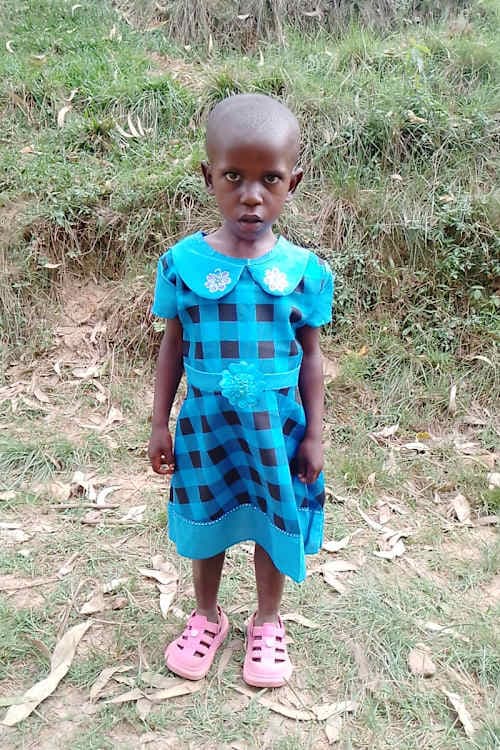 An unsponsored girl named Anne Marie from Rwanda who lives in an AIDS-affected area, is vulnerable to exploitation and has waited 464 days for a sponsor.