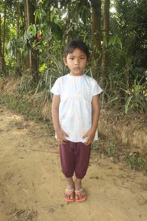An unsponsored girl named Chili from Bangladesh who is vulnerable to exploitation and has waited 562 days for a sponsor.