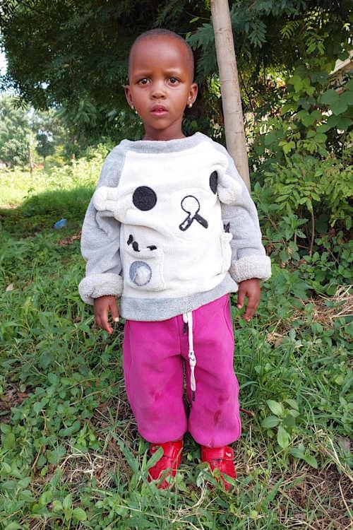 An unsponsored girl named Raudhwa from Tanzania who lives in an AIDS-affected area, is vulnerable to exploitation and has waited 496 days for a sponsor.