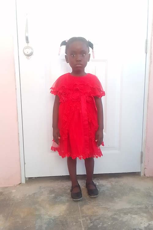 An unsponsored girl named Maylie from Haiti who is vulnerable to exploitation and has waited 471 days for a sponsor.