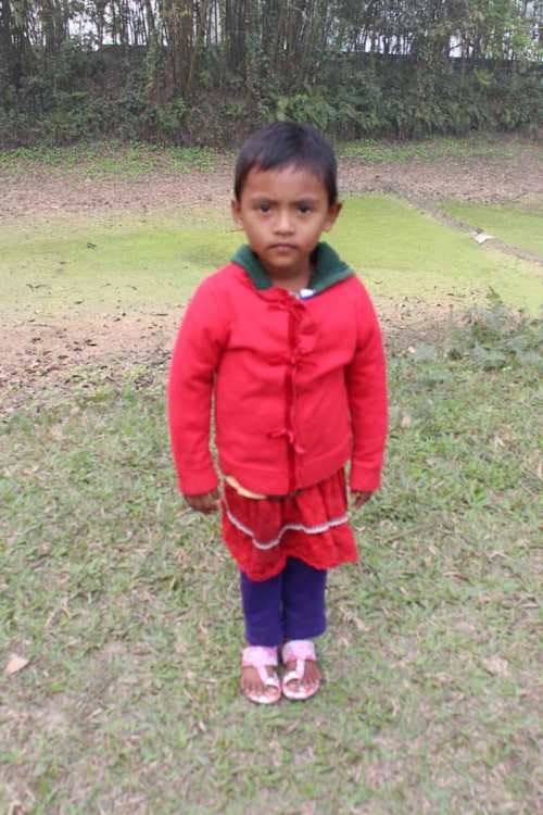 An unsponsored girl named Nusrat from Bangladesh who is vulnerable to exploitation and has waited 574 days for a sponsor.