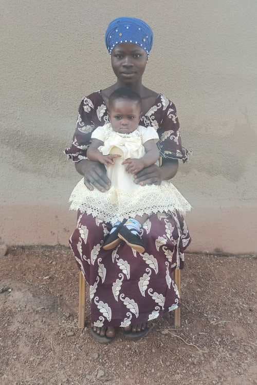 An unsponsored girl named Angele from Togo who lives in an AIDS-affected area, is vulnerable to exploitation and has waited 547 days for a sponsor.