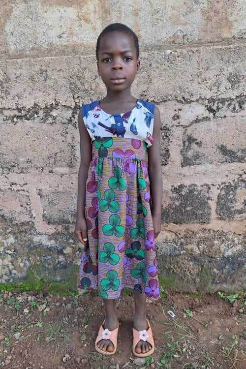 An unsponsored girl named Doris from Togo who lives in an AIDS-affected area, is vulnerable to exploitation and has waited 465 days for a sponsor.
