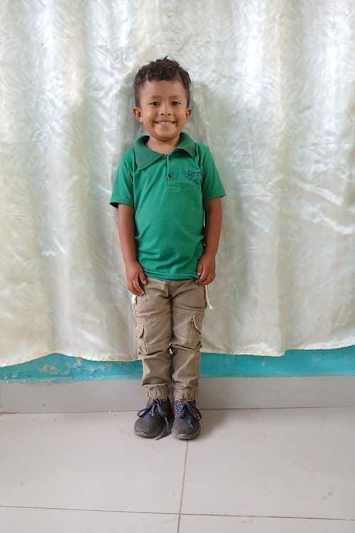 An unsponsored boy named Selvin from Honduras who has waited 538 days for a sponsor.