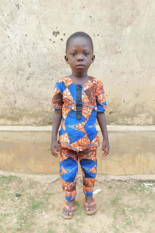 An unsponsored boy named John from Togo who lives in an AIDS-affected area, is vulnerable to exploitation and has waited 450 days for a sponsor.