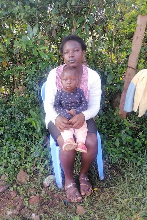 An unsponsored girl named Ondeko from Kenya who lives in an AIDS-affected area and has waited 493 days for a sponsor.