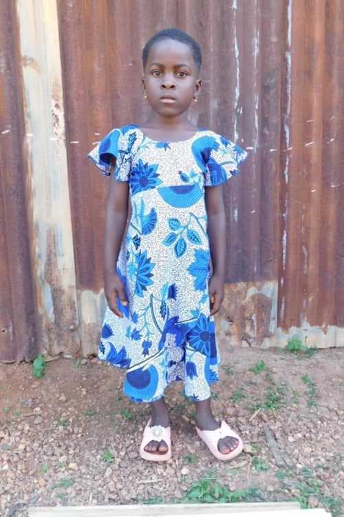 An unsponsored girl named Etonam from Togo who lives in an AIDS-affected area, is vulnerable to exploitation and has waited 452 days for a sponsor.