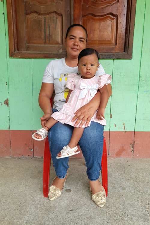 An unsponsored girl named Wailiannys from Colombia who has waited 463 days for a sponsor.