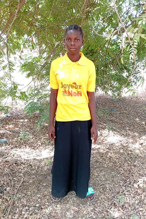 An unsponsored girl named Dorcas from Burkina Faso who lives in an AIDS-affected area, is vulnerable to exploitation and has waited 281 days for a sponsor.