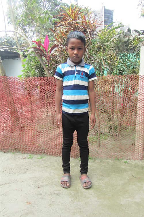 An unsponsored boy named Prarit from Bangladesh who is vulnerable to exploitation and has waited 476 days for a sponsor.
