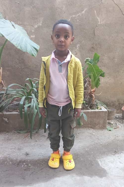 An unsponsored boy named Kaleab from Ethiopia who lives in an AIDS-affected area, is vulnerable to exploitation and has waited 491 days for a sponsor.