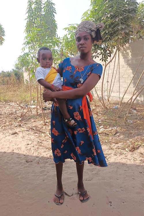 An unsponsored girl named Lucia from Togo who lives in an AIDS-affected area, is vulnerable to exploitation and has waited 535 days for a sponsor.