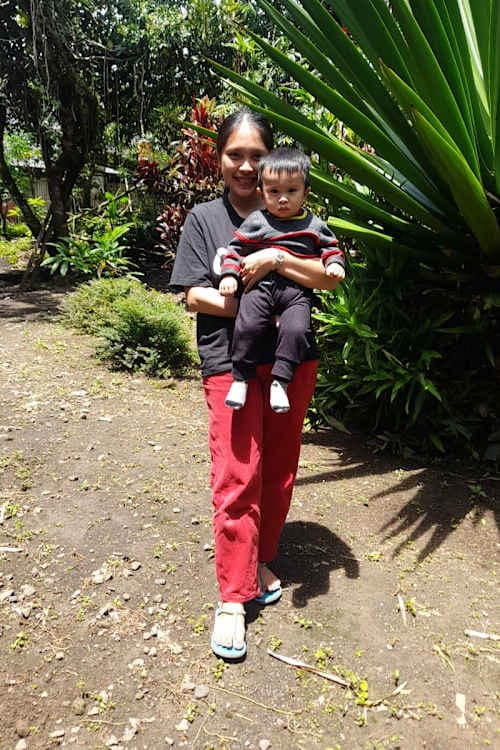 An unsponsored boy named Wilfredo from Indonesia who has waited 471 days for a sponsor.