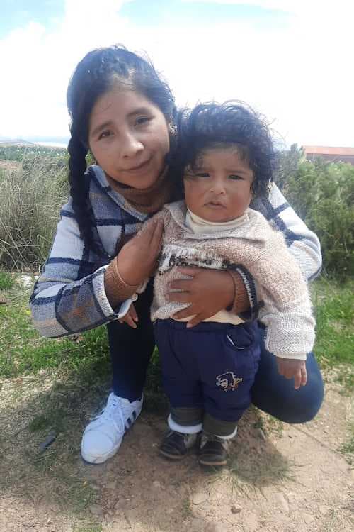 An unsponsored boy named Emir from Bolivia who has waited 435 days for a sponsor.