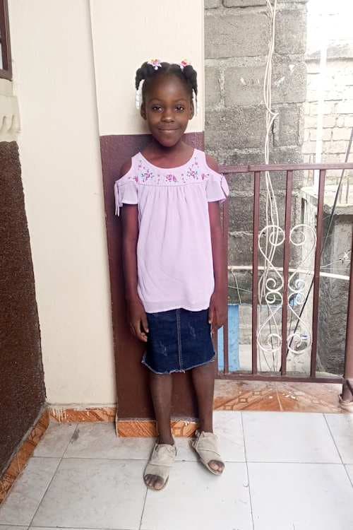 An unsponsored girl named Love from Haiti who is vulnerable to exploitation and has waited 564 days for a sponsor.