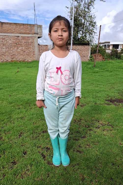 An unsponsored girl named Scarleth from Ecuador who has waited 524 days for a sponsor.