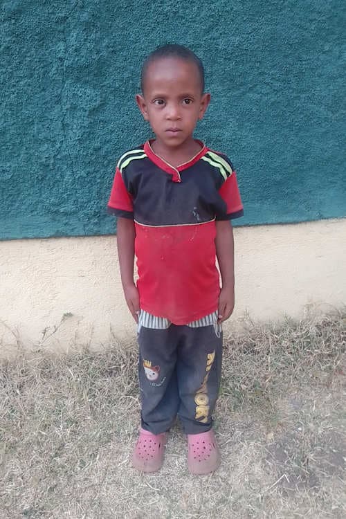 An unsponsored boy named Daniel from Ethiopia who lives in an AIDS-affected area, is vulnerable to exploitation and has waited 435 days for a sponsor.