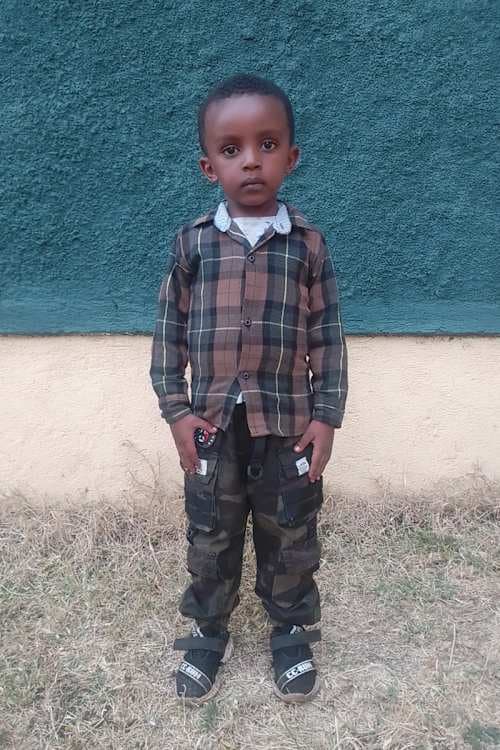 An unsponsored boy named Abenezer from Ethiopia who lives in an AIDS-affected area, is vulnerable to exploitation and has waited 489 days for a sponsor.