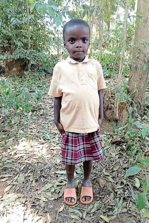 An unsponsored girl named Delphine from Rwanda who lives in an AIDS-affected area, is vulnerable to exploitation and has waited 443 days for a sponsor.