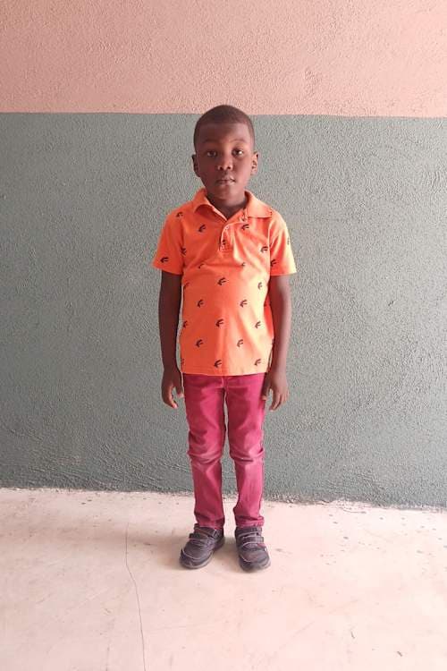 An unsponsored boy named Hantz from Haiti who is vulnerable to exploitation and has waited 505 days for a sponsor.