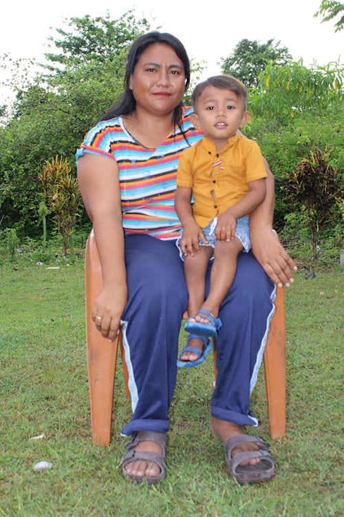 An unsponsored boy named Senan from Indonesia who has waited 417 days for a sponsor.