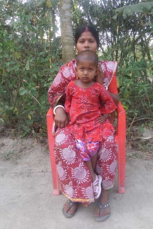An unsponsored girl named Priya from Bangladesh who is vulnerable to exploitation and has waited 448 days for a sponsor.
