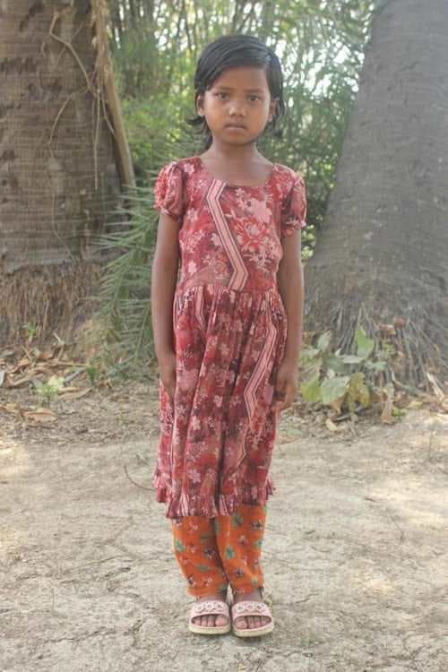 An unsponsored girl named Pollobi from Bangladesh who is vulnerable to exploitation and has waited 434 days for a sponsor.