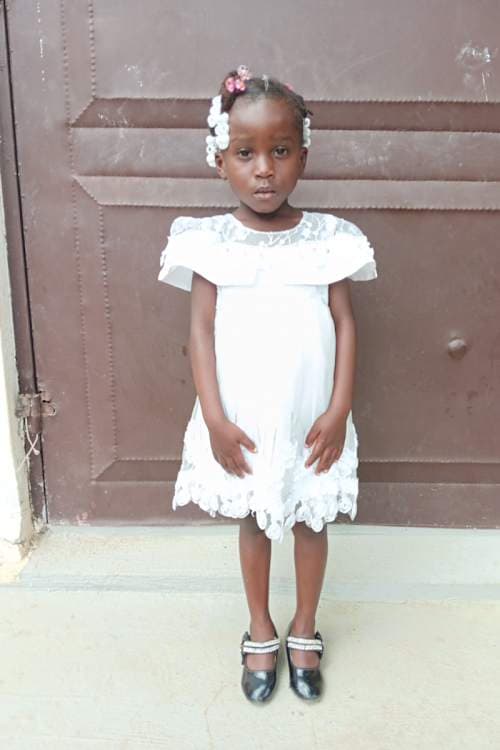 An unsponsored girl named Calouse from Haiti who is vulnerable to exploitation and has waited 502 days for a sponsor.