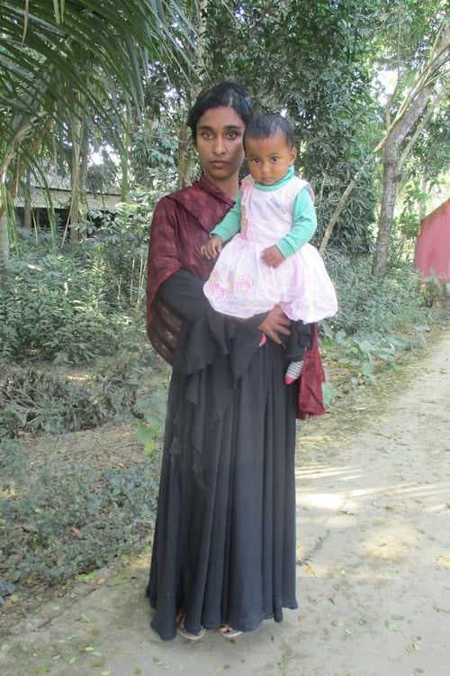 An unsponsored girl named Munni from Bangladesh who is vulnerable to exploitation and has waited 449 days for a sponsor.