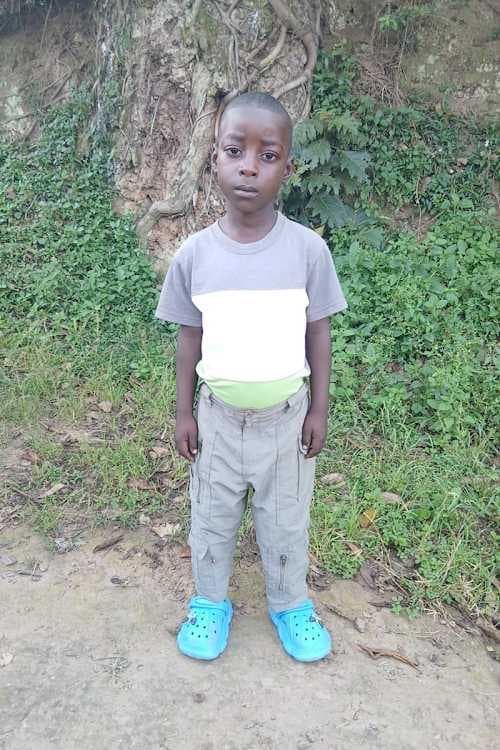 An unsponsored boy named Elias from Rwanda who lives in an AIDS-affected area, is vulnerable to exploitation and has waited 427 days for a sponsor.