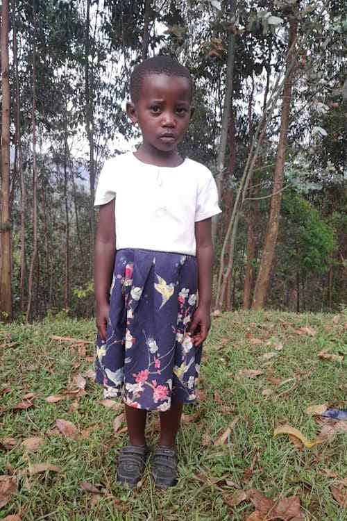 An unsponsored girl named Patience from Rwanda who lives in an AIDS-affected area, is vulnerable to exploitation and has waited 424 days for a sponsor.