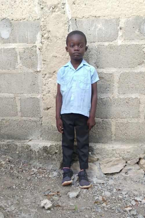 An unsponsored boy named Vens from Haiti who is vulnerable to exploitation and has waited 423 days for a sponsor.