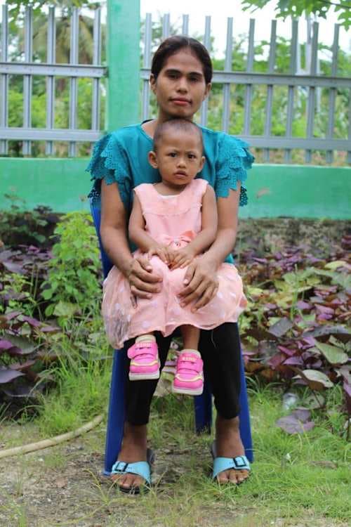 An unsponsored girl named Amora from Indonesia who has waited 407 days for a sponsor.