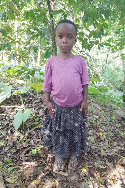 An unsponsored girl named Mukunzi from Rwanda who lives in an AIDS-affected area, is vulnerable to exploitation and has waited 416 days for a sponsor.