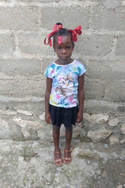 An unsponsored girl named Suhana from Haiti who is vulnerable to exploitation and has waited 424 days for a sponsor.