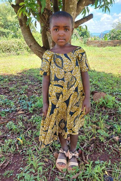 An unsponsored girl named Furaha from Tanzania who lives in an AIDS-affected area, is vulnerable to exploitation and has waited 420 days for a sponsor.