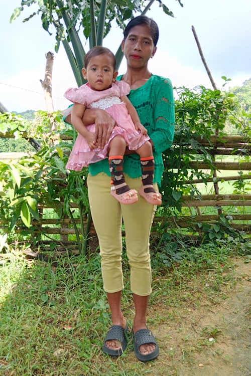 An unsponsored girl named Imora from Indonesia who has waited 463 days for a sponsor.