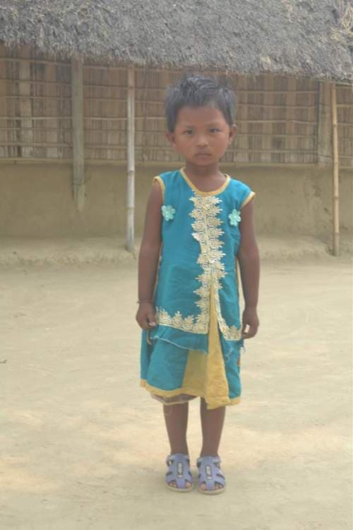 An unsponsored girl named Tapossha from Bangladesh who is vulnerable to exploitation and has waited 469 days for a sponsor.