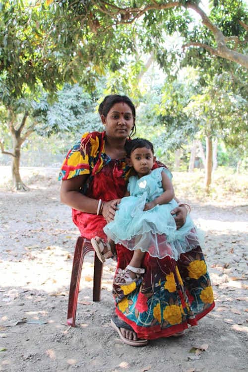 An unsponsored girl named Pria from Bangladesh who is vulnerable to exploitation and has waited 499 days for a sponsor.