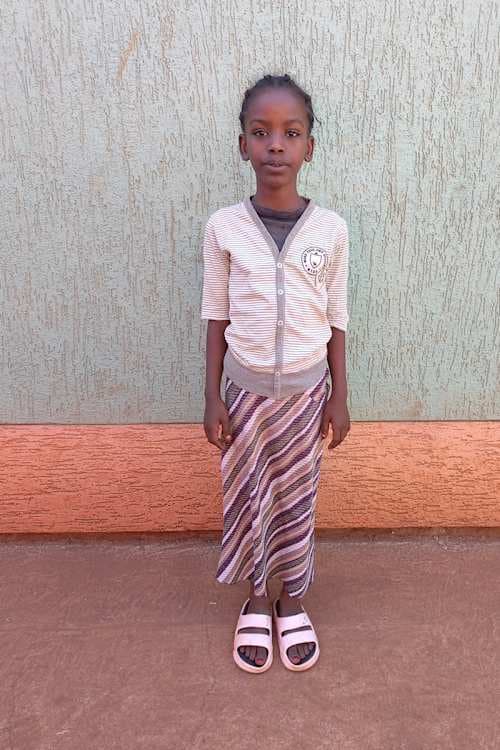 An unsponsored girl named Netsanet from Ethiopia who lives in an AIDS-affected area, is vulnerable to exploitation and has waited 469 days for a sponsor.