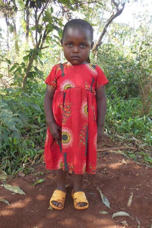 An unsponsored girl named Janviere from Rwanda who lives in an AIDS-affected area, is vulnerable to exploitation and has waited 413 days for a sponsor.