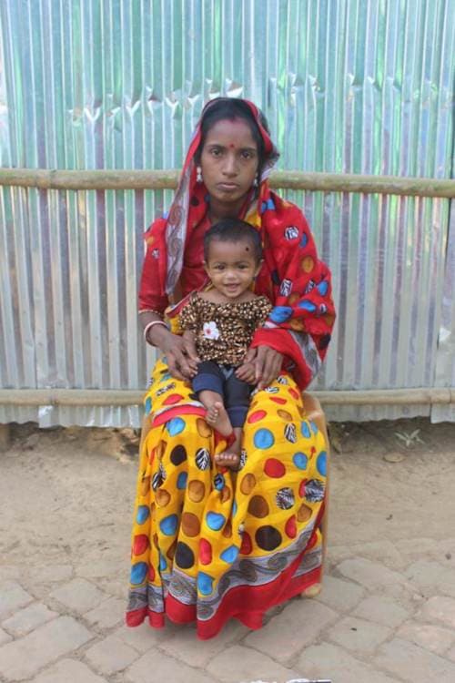 An unsponsored girl named Sneha from Bangladesh who is vulnerable to exploitation and has waited 468 days for a sponsor.
