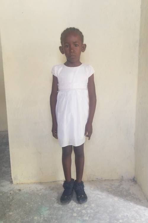 An unsponsored girl named Judena from Haiti who is vulnerable to exploitation and has waited 409 days for a sponsor.