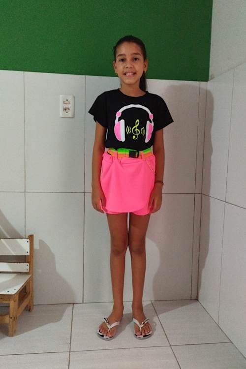 An unsponsored girl named Maria Laura from Brazil who has waited 574 days for a sponsor.