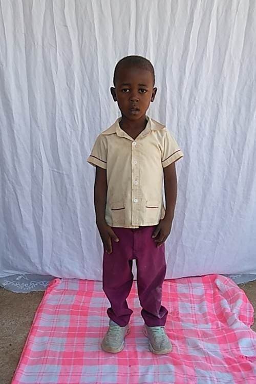 An unsponsored boy named SonSon from Haiti who is vulnerable to exploitation and has waited 415 days for a sponsor.