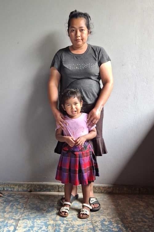 An unsponsored girl named Itza from El Salvador who has waited 510 days for a sponsor.
