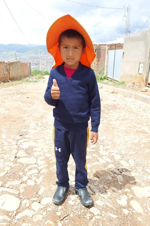 An unsponsored boy named Neymar from Bolivia who has waited 510 days for a sponsor.