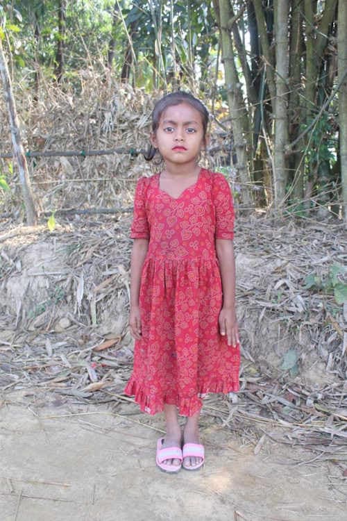 An unsponsored girl named Sumaiya from Bangladesh who is vulnerable to exploitation and has waited 545 days for a sponsor.