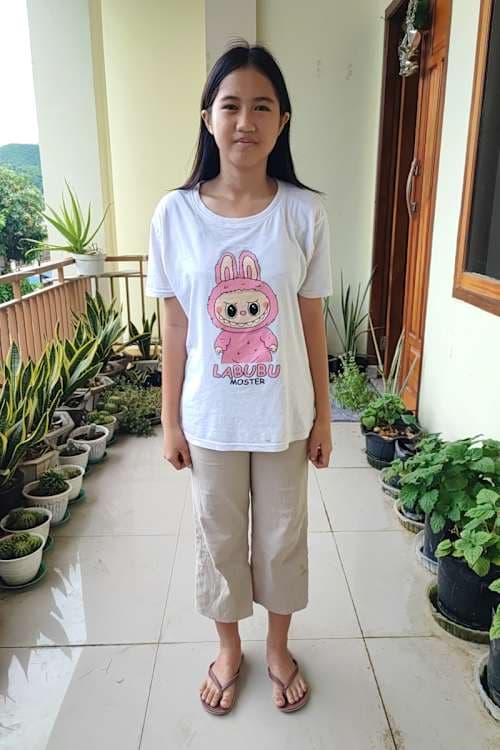An unsponsored girl named Kezita from Indonesia who has waited 192 days for a sponsor.